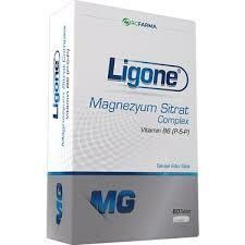 Ligone Magnezyum Sitrat Complex 60 Tablet