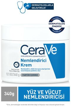 Cerave Nemlendirici Krem Kuru ve Çok Kuru Ciltler 340 ml