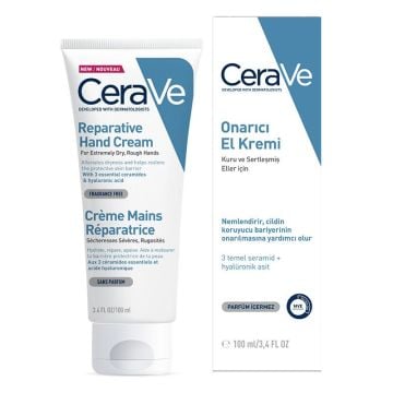 Cerave El Kremi  Kuru ve Sertleşmiş Eller İçin Onarıcı 100 ml