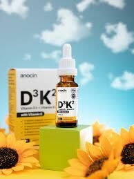 Anocin Vitamin D3 K2 Vitamin E 1000 IU 2M mcg Damla 20 ml