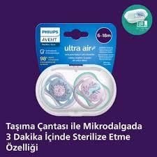 Philips Avent Scf85/61 Ultra Air 6-18 Kız Emzik
