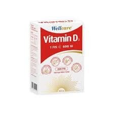 Wellcare Vitamin D3 Sprey 600 IU 30 ml