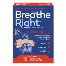 Breathe Right Extra Burun Bandı 10'lu