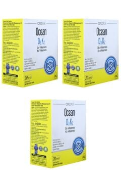 Ocean D3K2 Damla 20 ml 3 Kutu