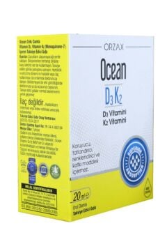 Ocean D3K2 Damla 20 ml 3 Kutu