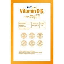 Wellcare Vitamin D3 + K2 30 ml
