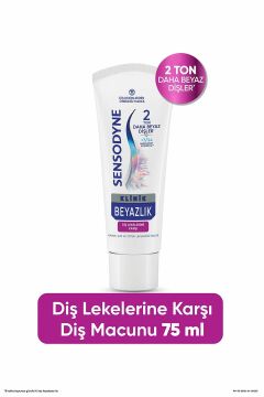 Sensodyne Klinik Beyazlık Diş Lekelerine Karşı Diş Macunu 75ml SKT:10/2025