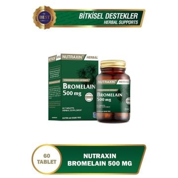Nutraxin Bromelain 60 Kapsül