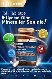 Nutraxin Multi Mineral Complex 60 Tablet