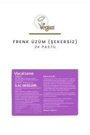 Vocalzone Frenk Üzümlü Pastil 24'lü
