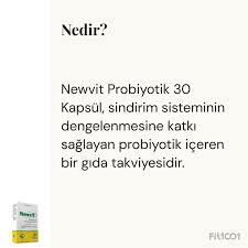 Newvit Probiyotik 30 Kapsül