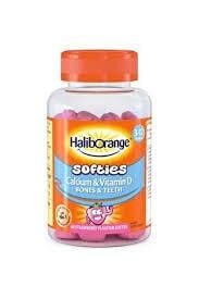 Haliborange Softies Kalsiyum D Vitamini Çilek Aromalı 60 Softies