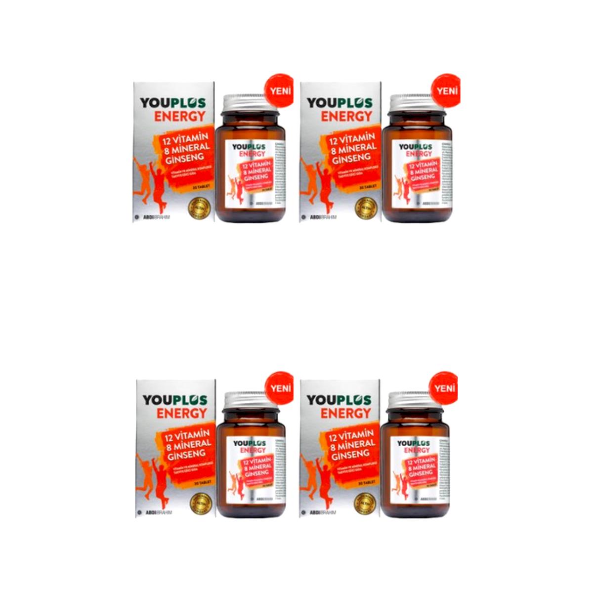 Youplus Multi Ener-G Multivitamin 30 Tablet 4 Kutu