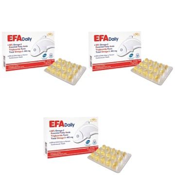 New Life EFA Daily 30 Kapsül 3 Kutu