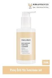 Maruderm Pirinç Özlü Aydınlatıcı Yüz Temizleme Jeli 200 ml