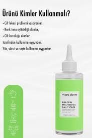 Maruderm Leke Karşıtı Cilt Beyazlatıcı AHA Tonik 250 ml