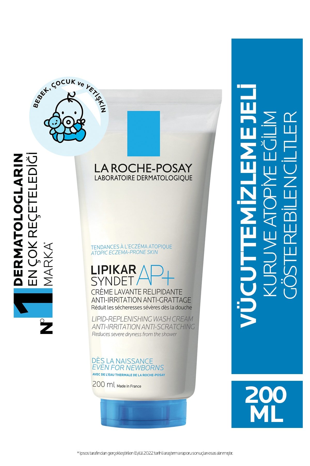 La Roche Posay Lipikar Syndet AP+ Vücut Yıkama Jeli 200 ml