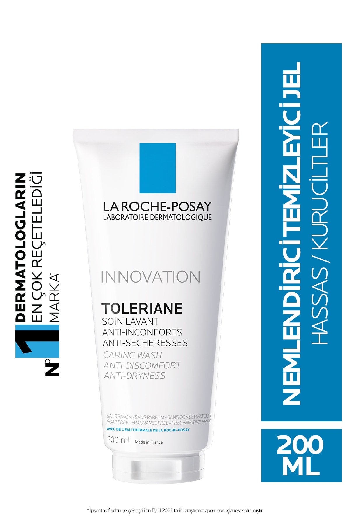 La Roche Posay Toleriane Caring Wash Nemlendiren Temizleyici Jel 200 ml