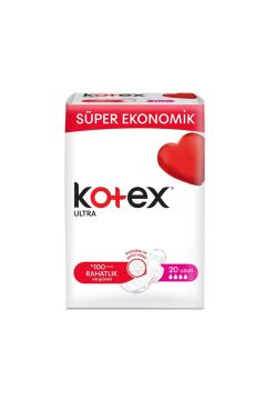 Kotex Ultra Quadro Uzun 20'li