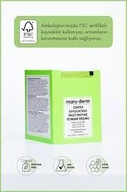 Maruderm Aha Meyve Enzim Hassas Toz Peeling 60 gr