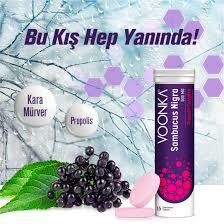 Voonka Sambucus Nigra Propolis Complex 15 Efervesan Tablet