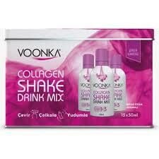 Voonka Collagen Beauty Shake Beyaz Üzüm Aromalı 15 x 50 ml