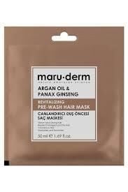 Maruderm Argan Oil Panax Ginseng Saç Maskesi 50 ml