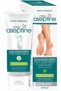 Cire Aseptine Aloe Vera Ayak Bakım Kremi 75 ml