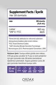 Ocean Enzymes Lactase Damla 20 ml