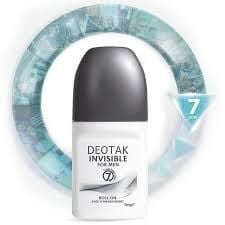 Deotak Roll-On Deodorant Invisible For Men 35 ml