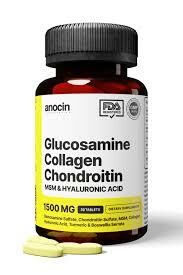 Anocin Glucosamine Chondroitin Msm Kolajen Curcumin Tablet 1500 mg 30 Tablet
