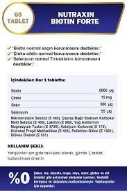 Nutraxin Biotin Forte Tablet 60'lı