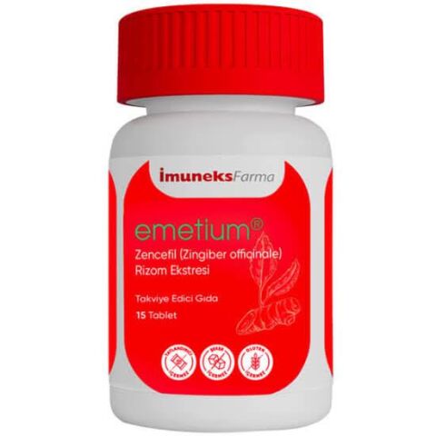 İmuneks Emetium 50 mg 15 Tablet