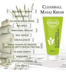 Ersağ Cleanball Masaj Kremi 200 ml