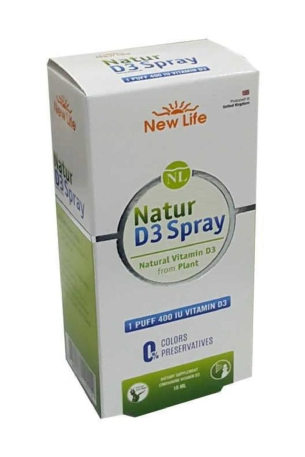 New Life Natur D3 Spray 400 IU 10 ml