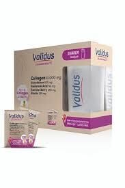 Validus Collagen Bovine Collagen Peptinex Patented Elastin 10.000 mg 100 mg 30 Saşe/Shaker Hediyeli