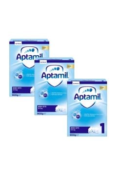 Aptamil 1 Numara Bebek Maması 900 gr 3 Kutu