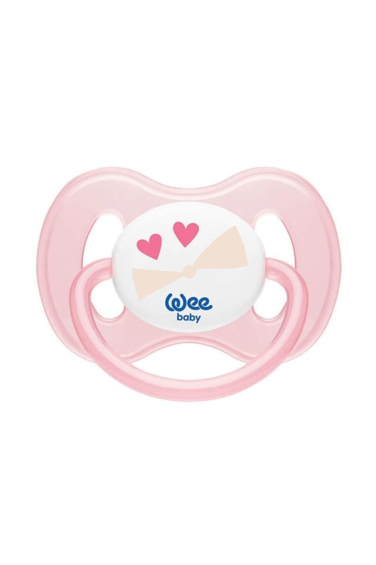 Wee Baby Damaklı Kelebek Emzik 159 No: 2 68 Ay Pembe
