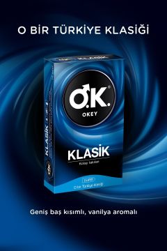 Okey Prezervatif Klasik 10 lu
