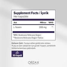 Ocean L-Teanin 200 mg 30 Kapsül