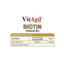 Vitagil Gold Biotin 60 Yumuşak Kapsül