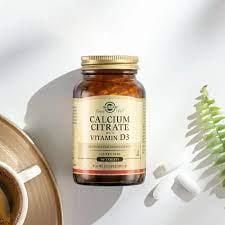 Solgar Calcium Citrate Vitamin D3 60 Tablet
