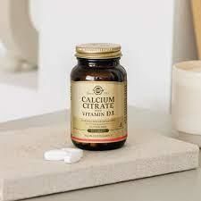 Solgar Calcium Citrate Vitamin D3 60 Tablet
