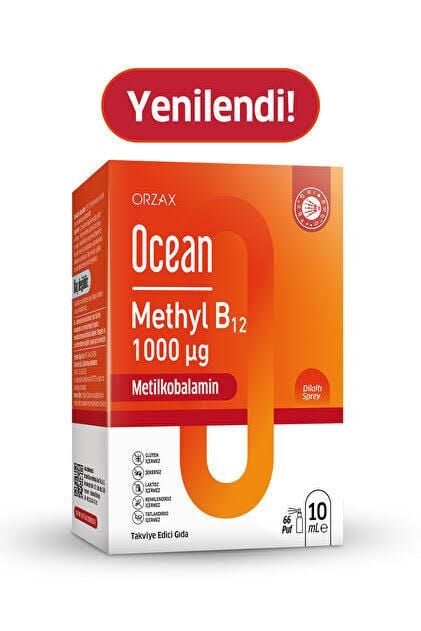Ocean Methyl B12 Sprey 1000 mg 10 ml