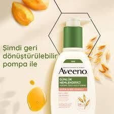 Aveeno Daily Günlük Nemlendirici Vücut Losyonu Kayısı ve Bal Kokulu 300 ml