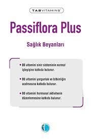 Tabvitamins Passiflora Plus 30 Tablet