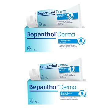 Bepanthol Onarıcı Bakım Merhemi 50 gr 2 Kutu