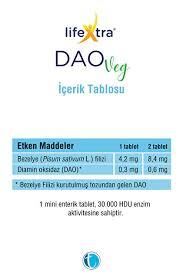 Lifextra Daoveg 30 Enterik Mini Tablet