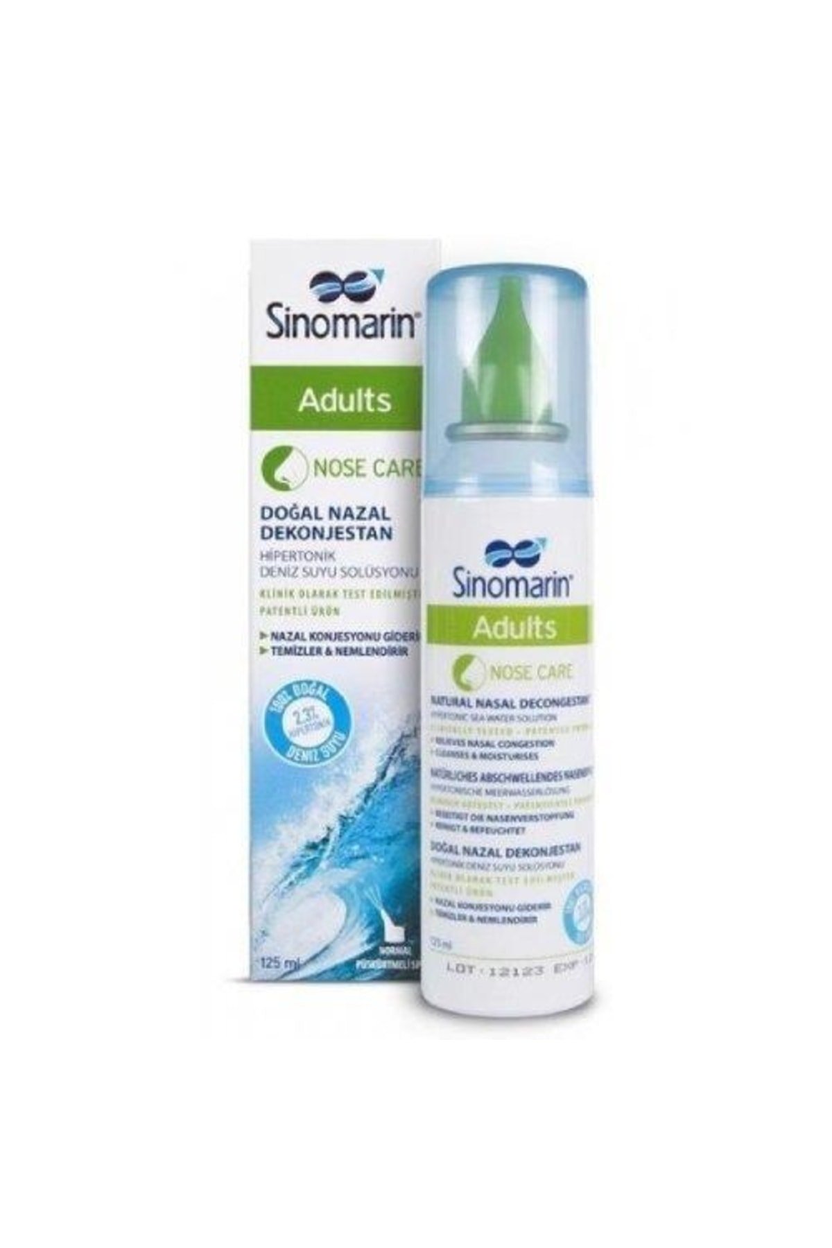 Sinomarin Adults Yetişkinler İçin Deniz Suyu 125 ml