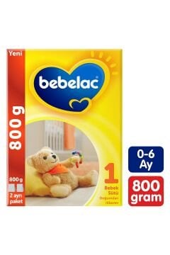 Bebelac 1 Numara 800 Gram SKT:3/2025